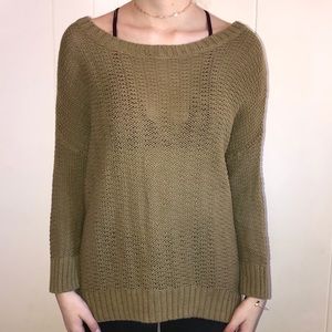 Olive Green Sweater